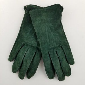 Adventure Bound by Wilson's Green Suede Gloves L